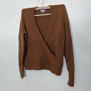 Madewell Mustard Pullover Sweater